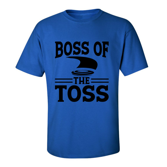 Disc Golf Shirt BOSS of the TOSS Mens Discgolfing Graphic T-Shirt - Picture 7 of 11